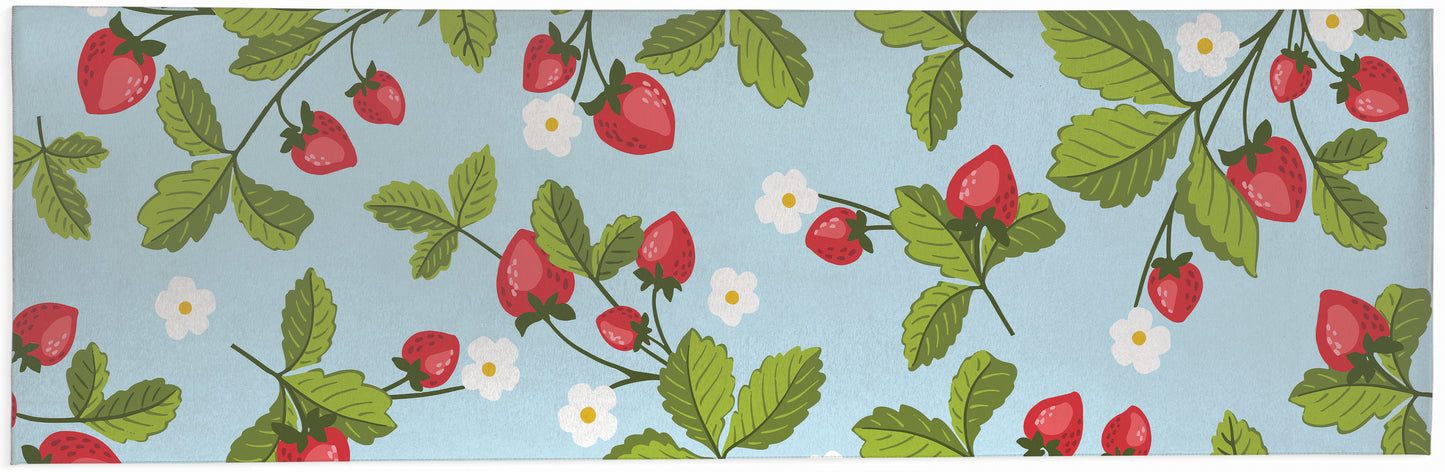 Strawberries Outdoor Rug By Christopher's Corner