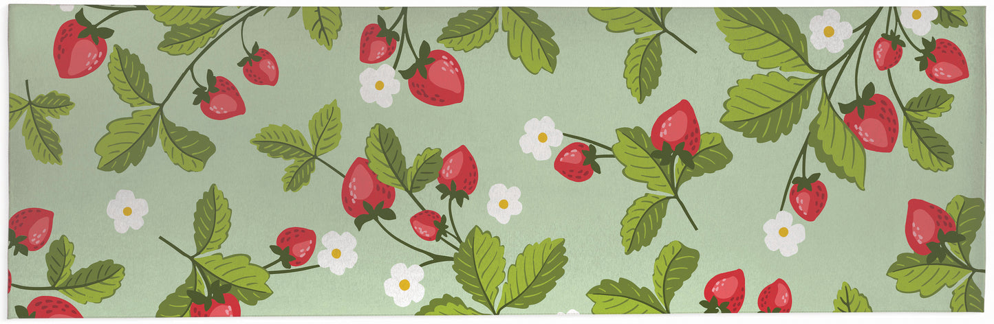 Strawberries Outdoor Rug By Christopher's Corner