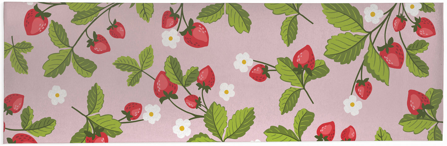 Strawberries Outdoor Rug By Christopher's Corner