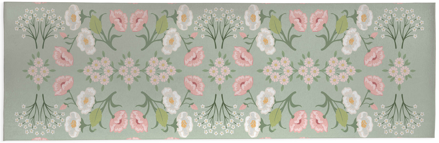 May flowers Outdoor Rug By Christopher's Corner