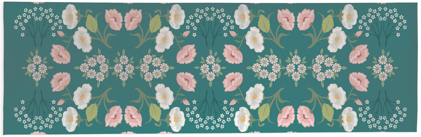 May flowers Outdoor Rug By Christopher's Corner