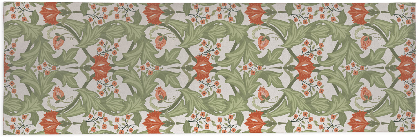 Ogee Leaf Outdoor Rug By Christopher's Corner