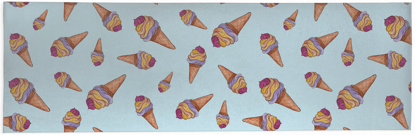Summer Ice cream Outdoor Rug By Christopher's Corner