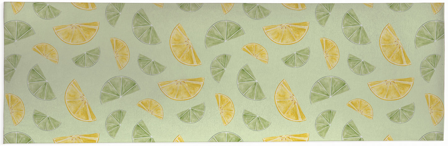 Summer Limes & Lemons Outdoor Rug By Christopher's Corner