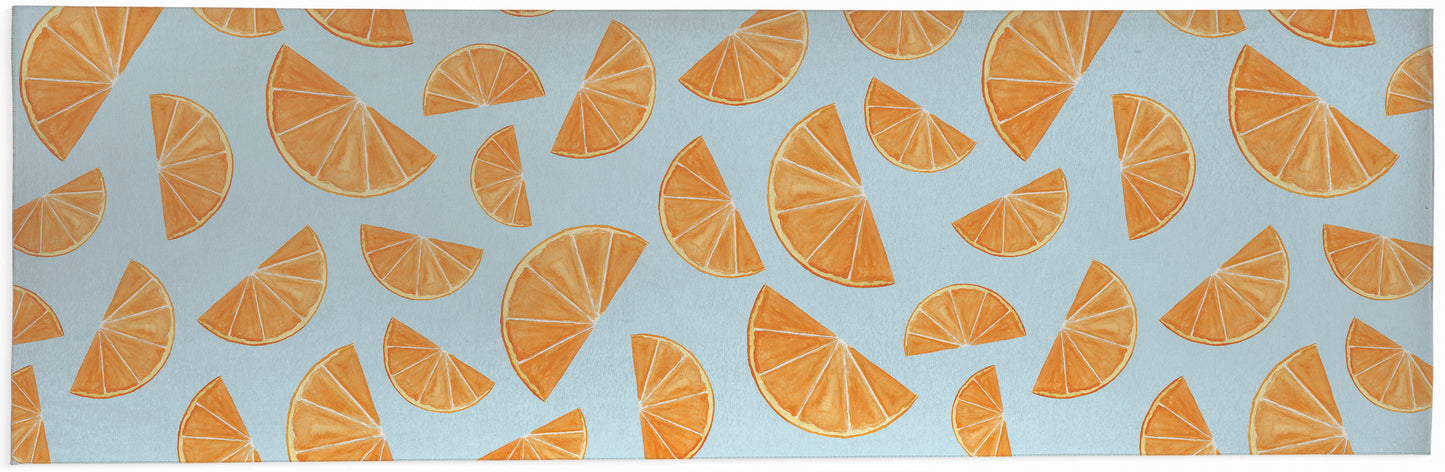 Summer Oranges Outdoor Rug By Christopher's Corner