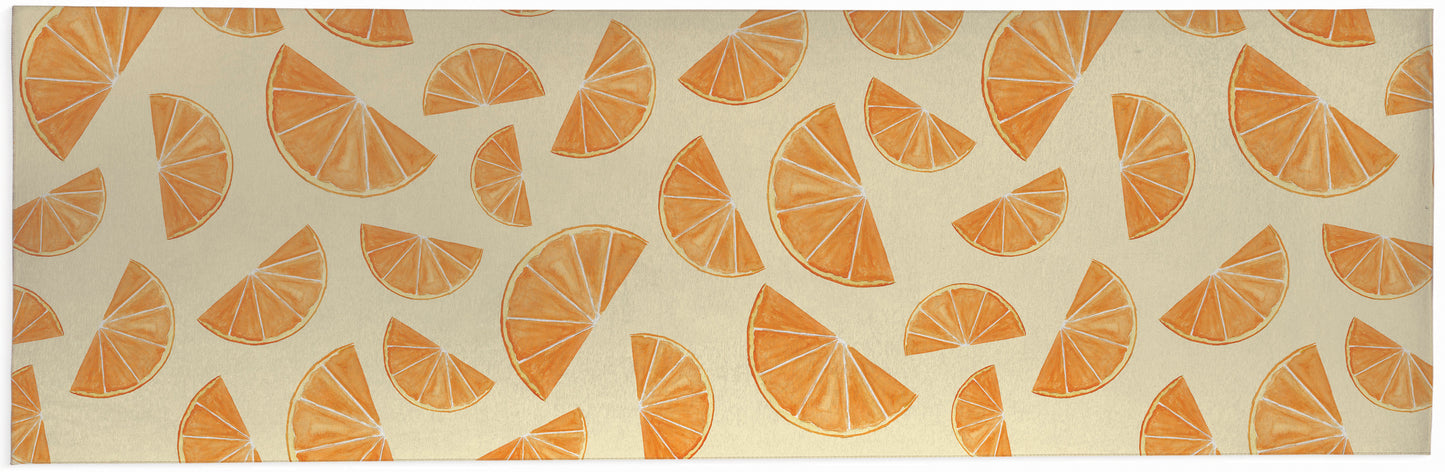 Summer Oranges Outdoor Rug By Christopher's Corner
