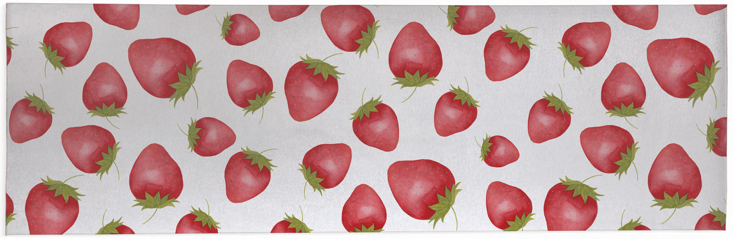 Summer Strawberries Outdoor Rug By Christopher's Corner