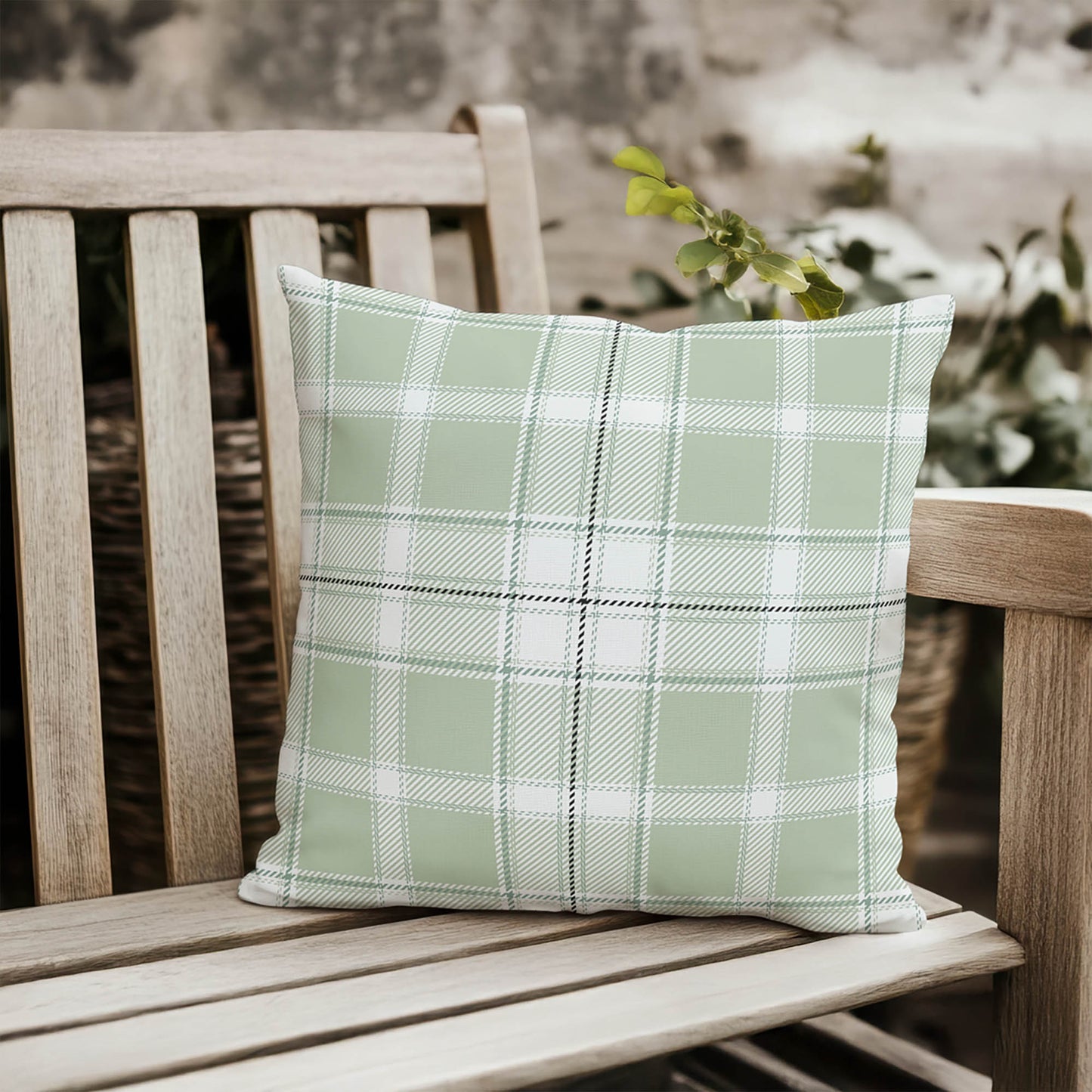 Billy Tartan Outdoor Pillow