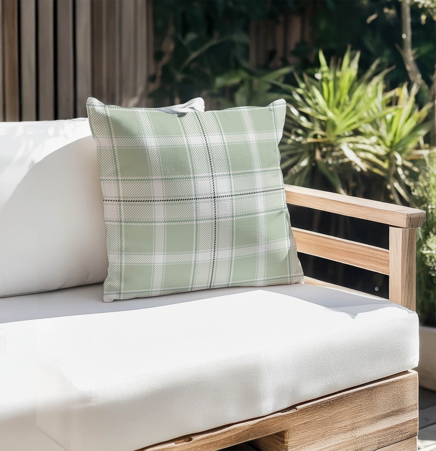 Billy Tartan Outdoor Pillow