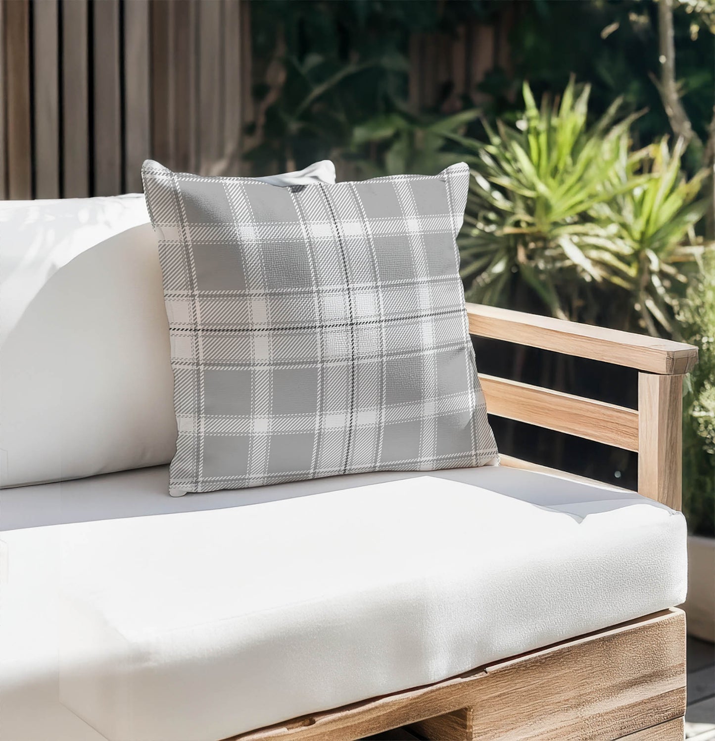 Billy Tartan Outdoor Pillow