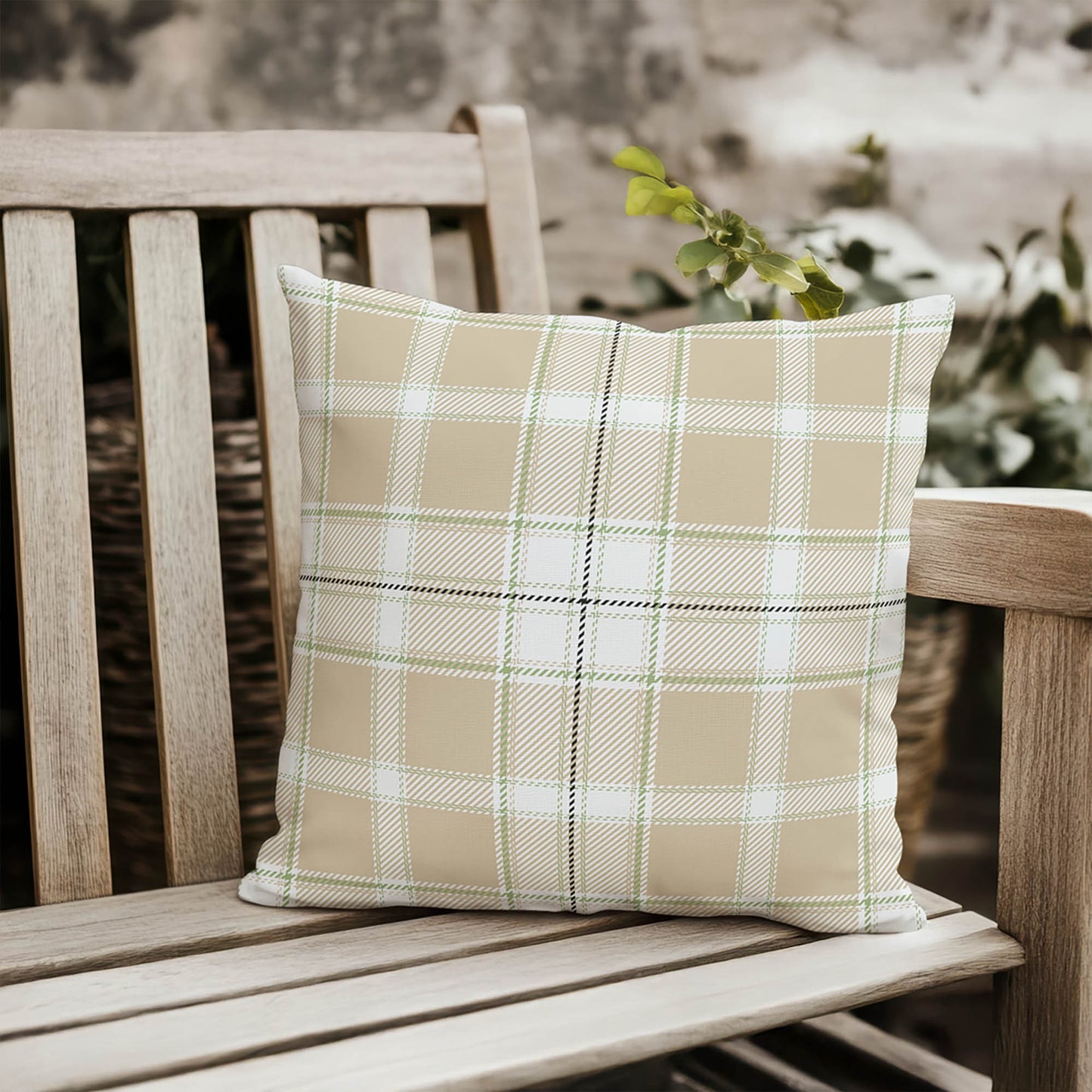 Billy Tartan Outdoor Pillow