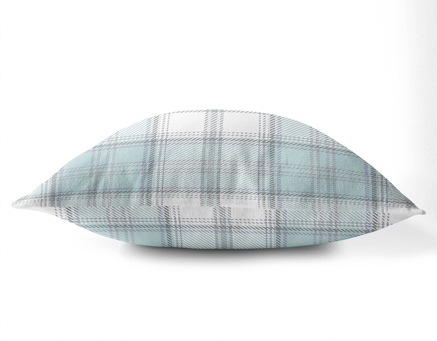 Bully Plaid Outdoor Pillow