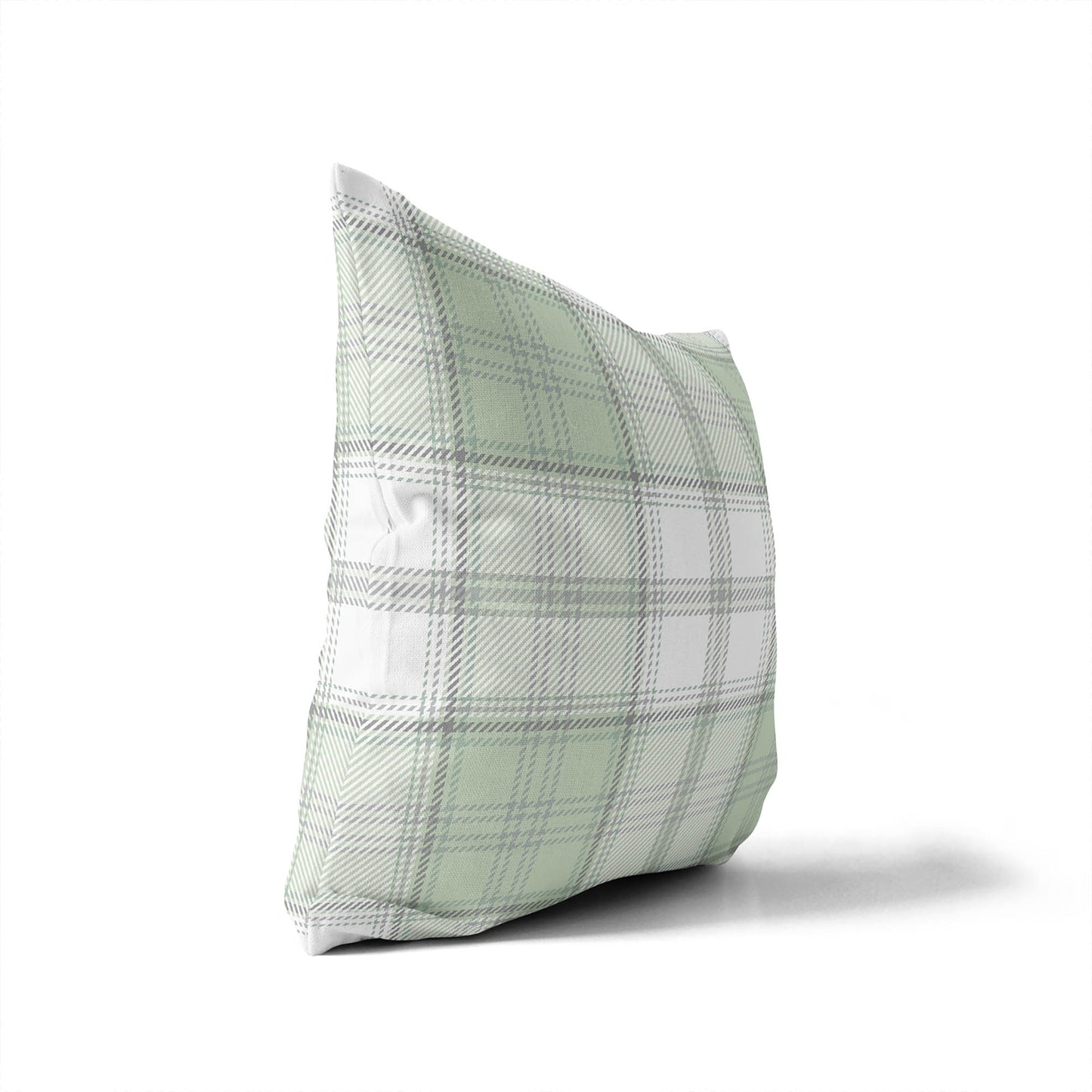 Bully Plaid Outdoor Pillow