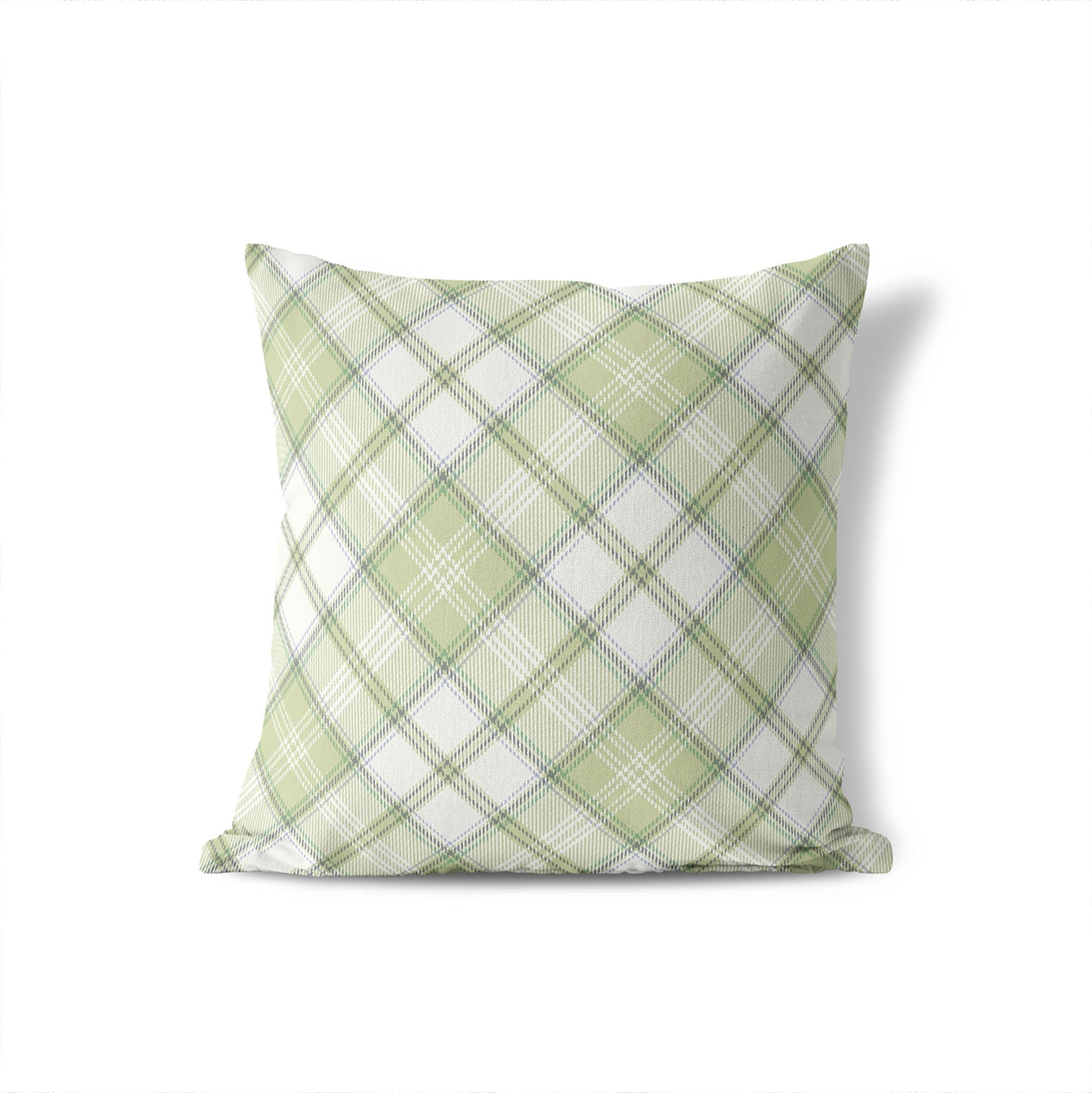 Diamond Plaid Outdoor Pillow