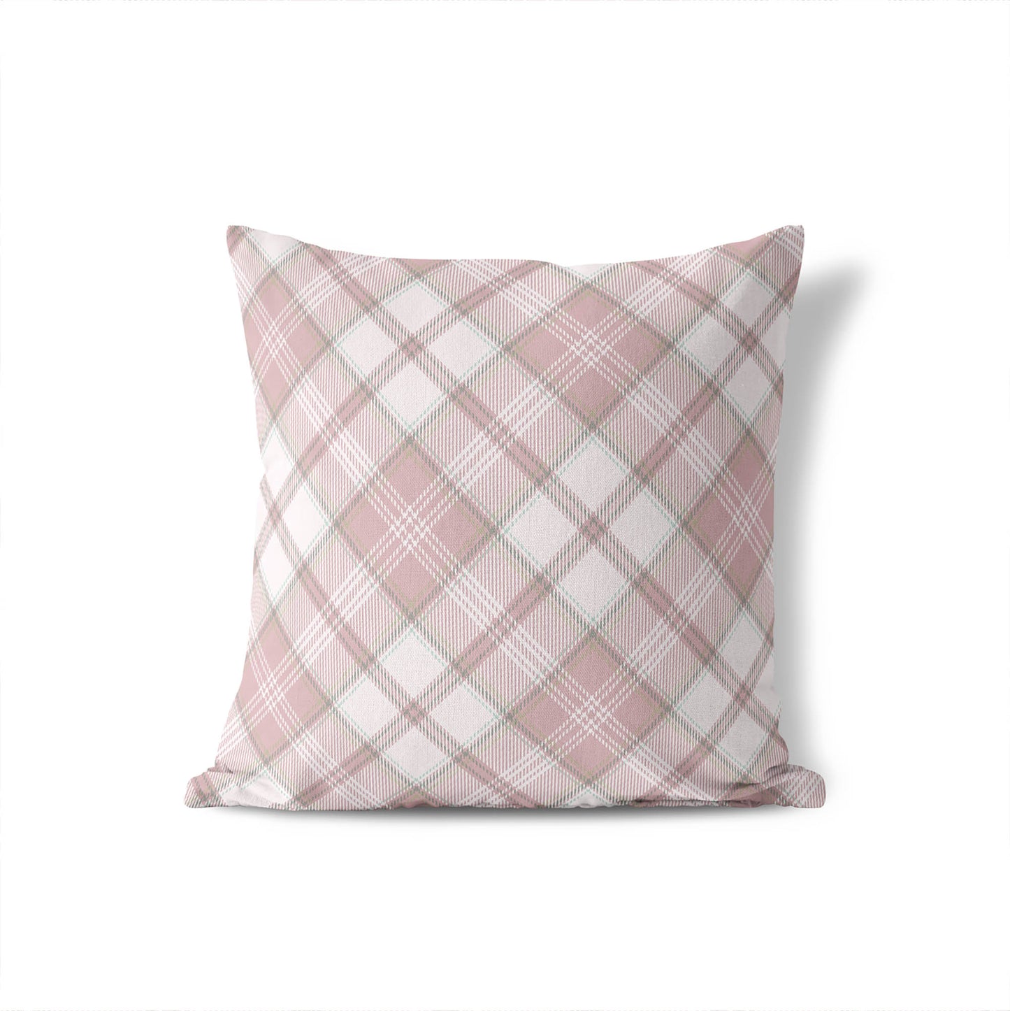 Diamond Plaid Outdoor Pillow