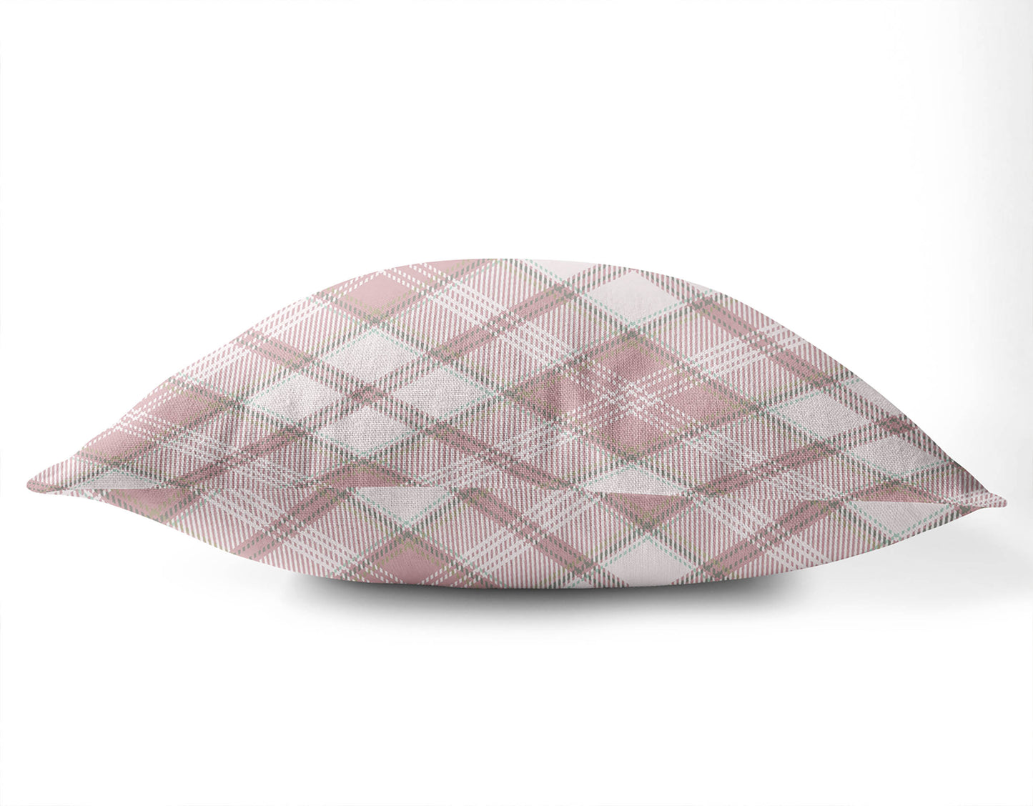 Diamond Plaid Outdoor Pillow
