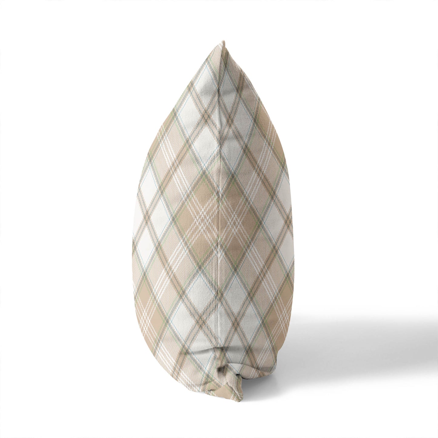 Diamond Plaid Outdoor Pillow