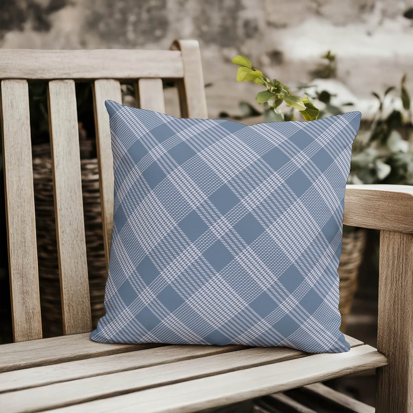Lily Tartan Outdoor Pillow