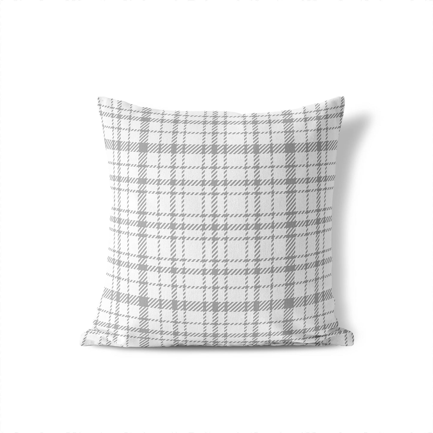 Liz Plaid Outdoor Pillow