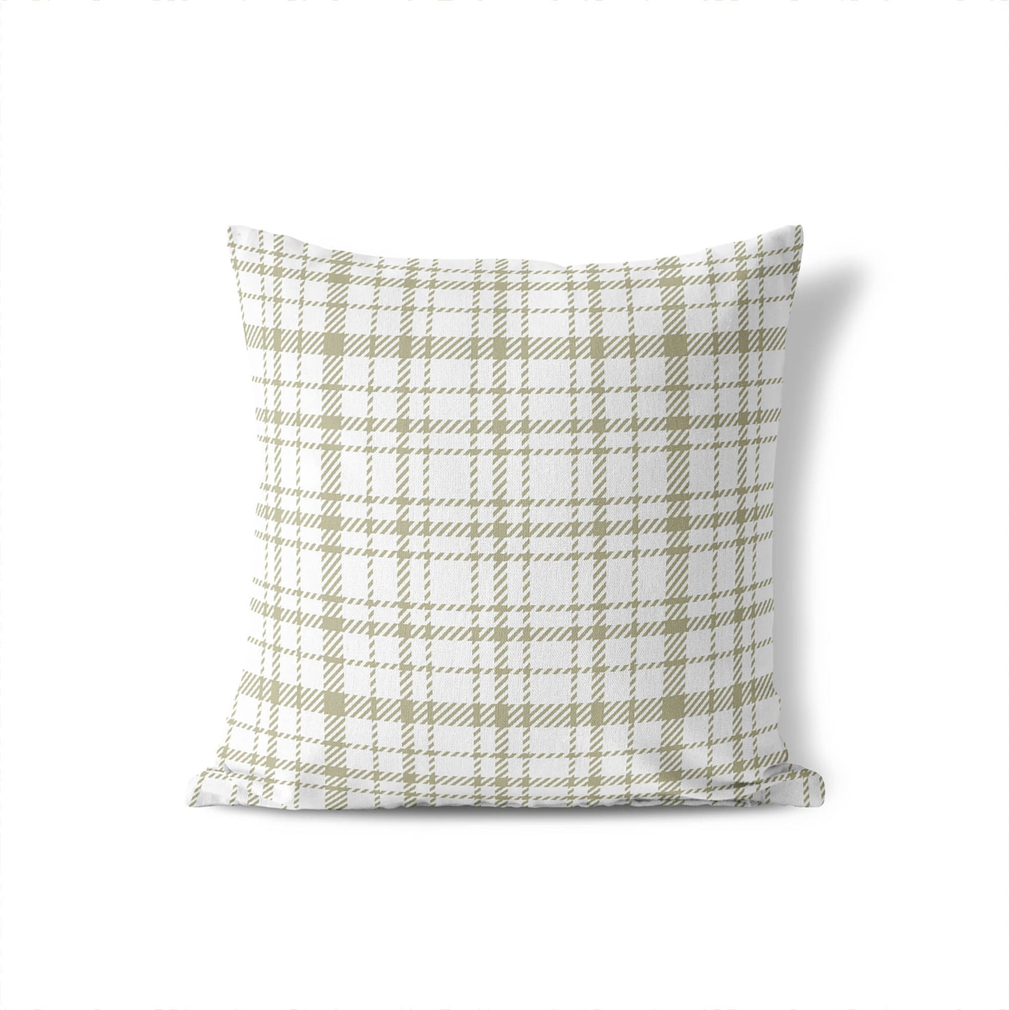 Liz Plaid Outdoor Pillow