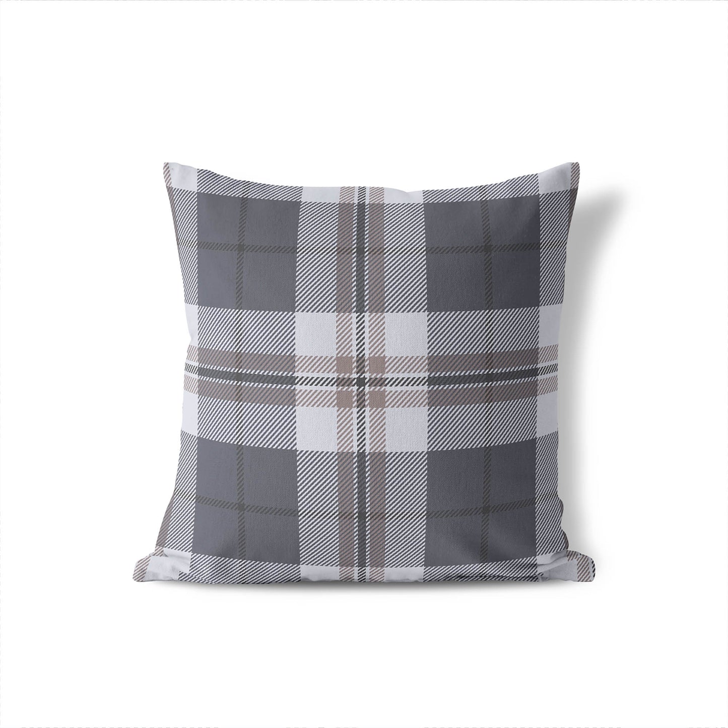 Tartan Block Outdoor Pillow
