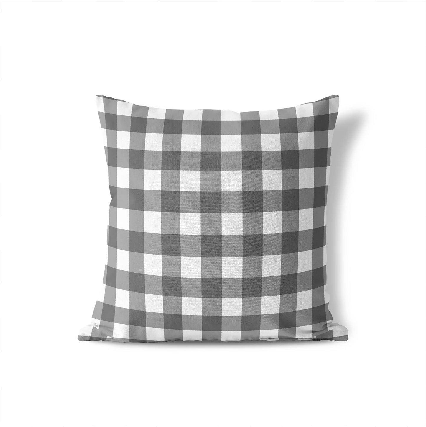 Proper Gingham Outdoor Pillow