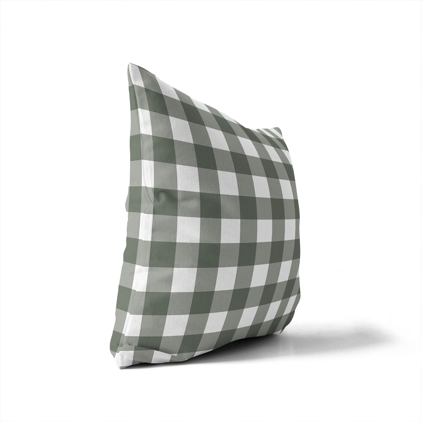 Proper Gingham Outdoor Pillow