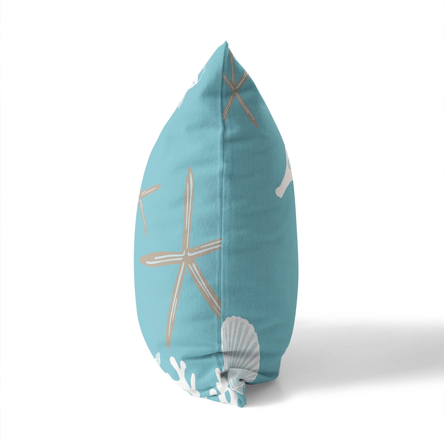 Coral & Seahorse Outdoor Pillow