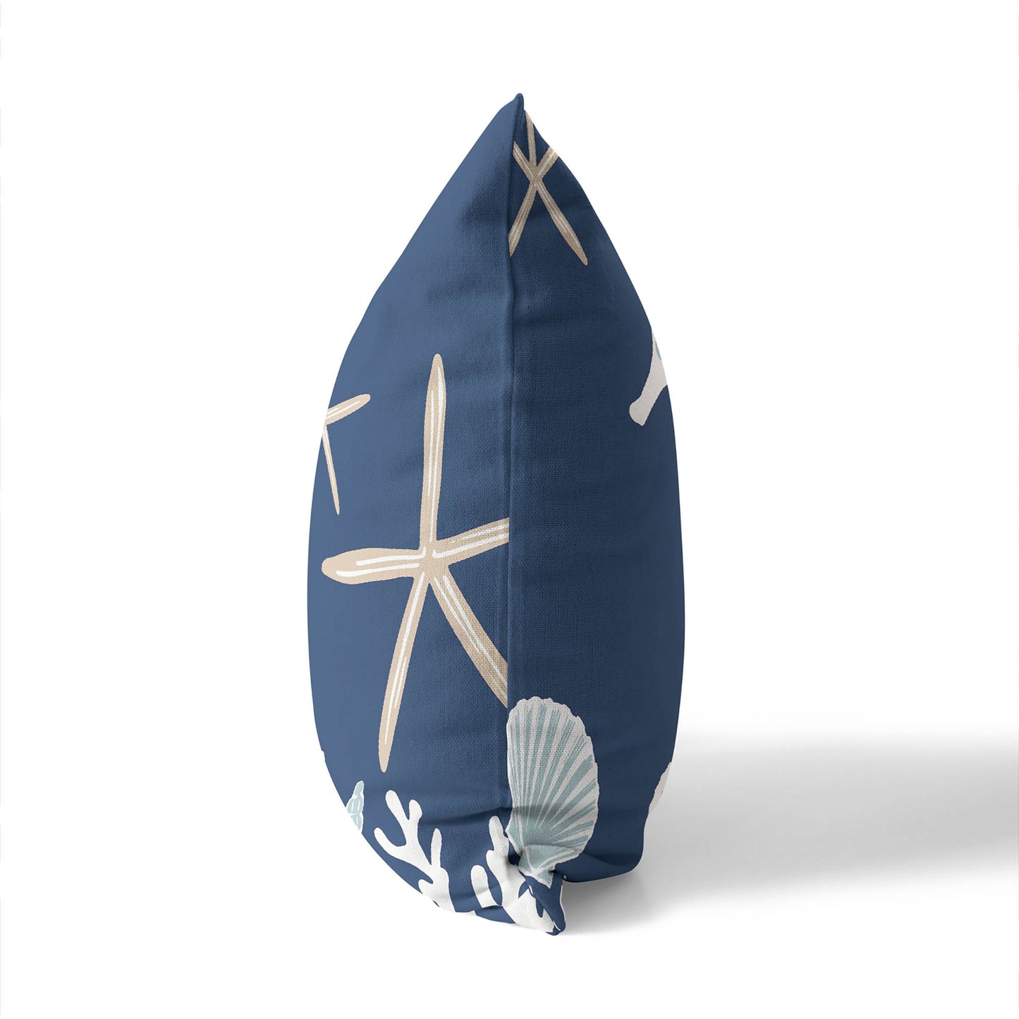Coral & Seahorse Outdoor Pillow
