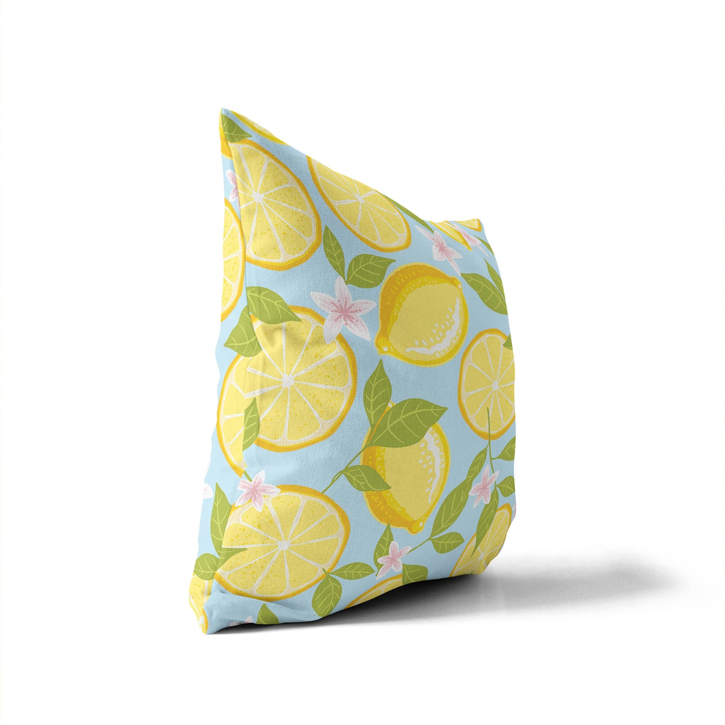 Lemons Outdoor Pillow