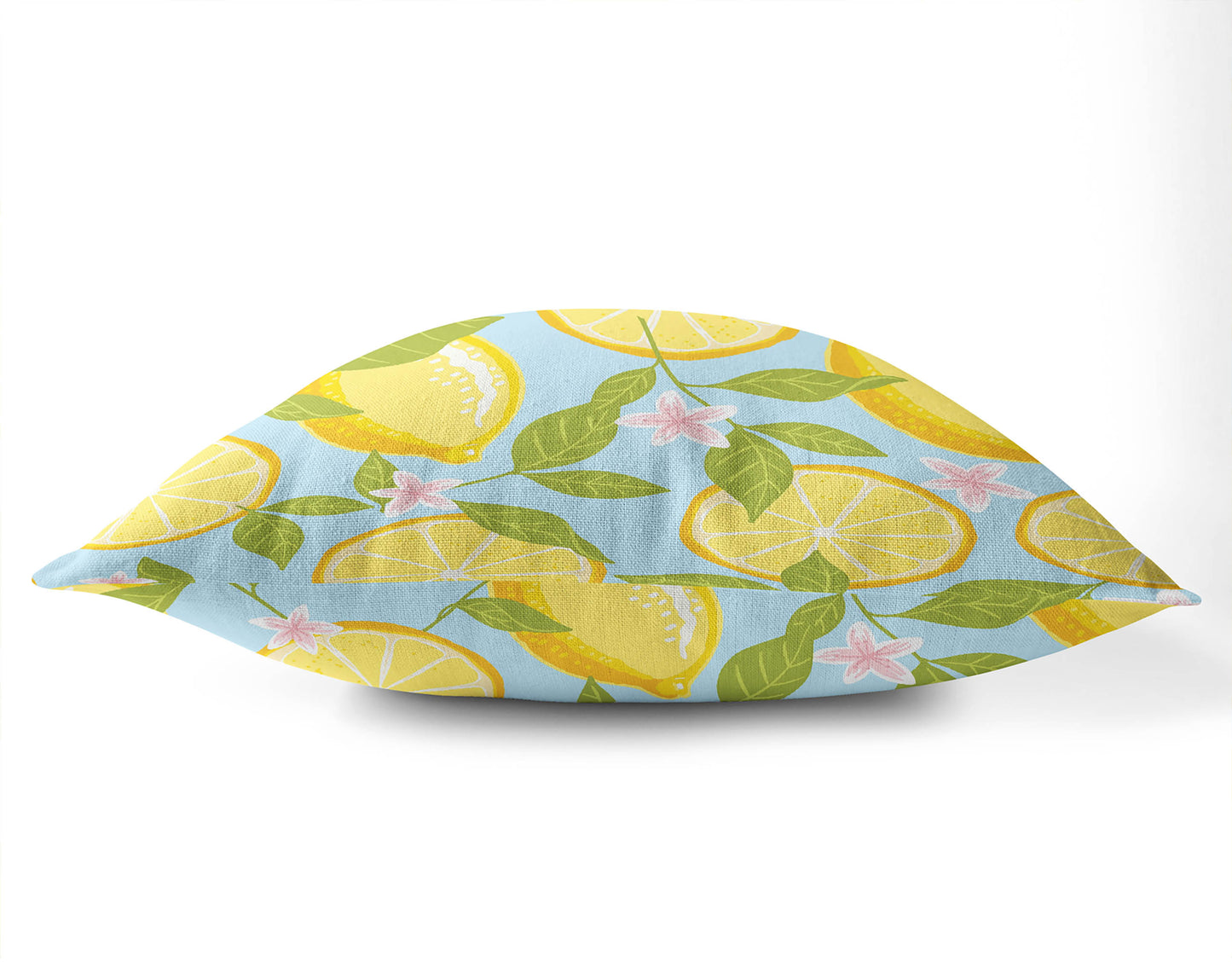 Lemons Outdoor Pillow