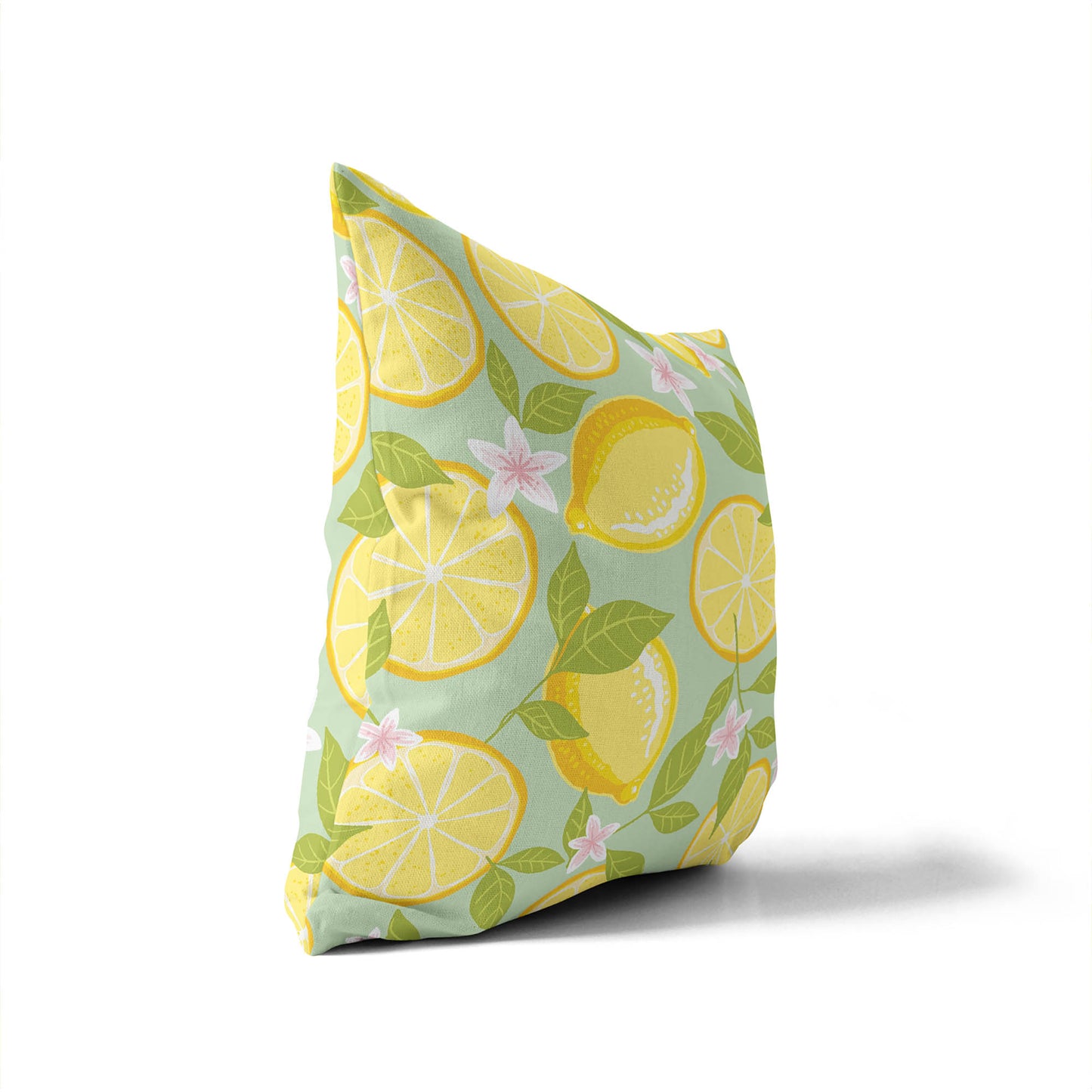 Lemons Outdoor Pillow