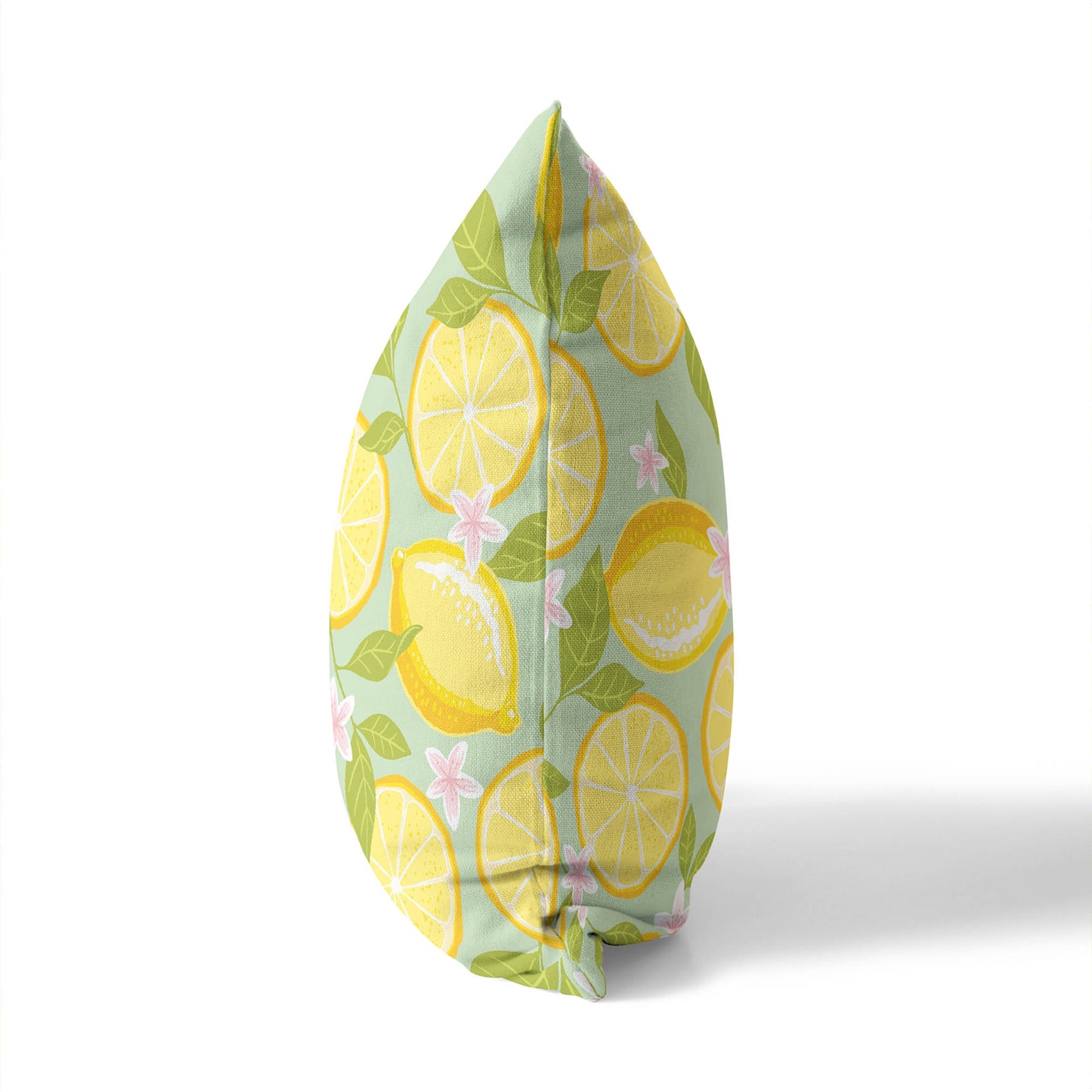 Lemons Outdoor Pillow