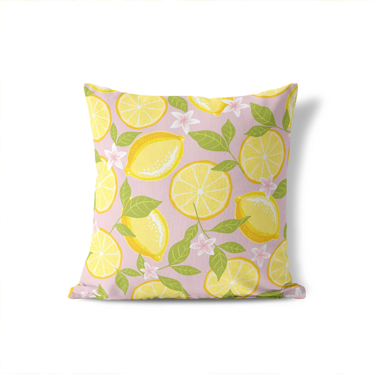 Lemons Outdoor Pillow