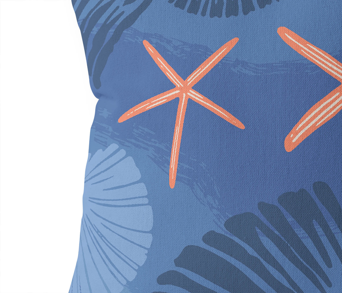 Starfish Outdoor Pillow
