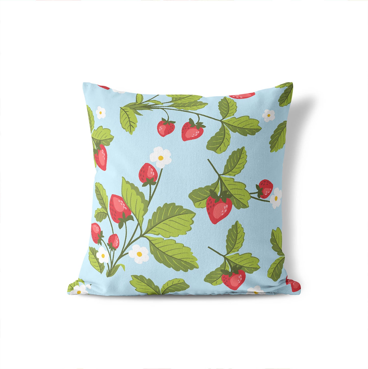 Strawberries Outdoor Pillow