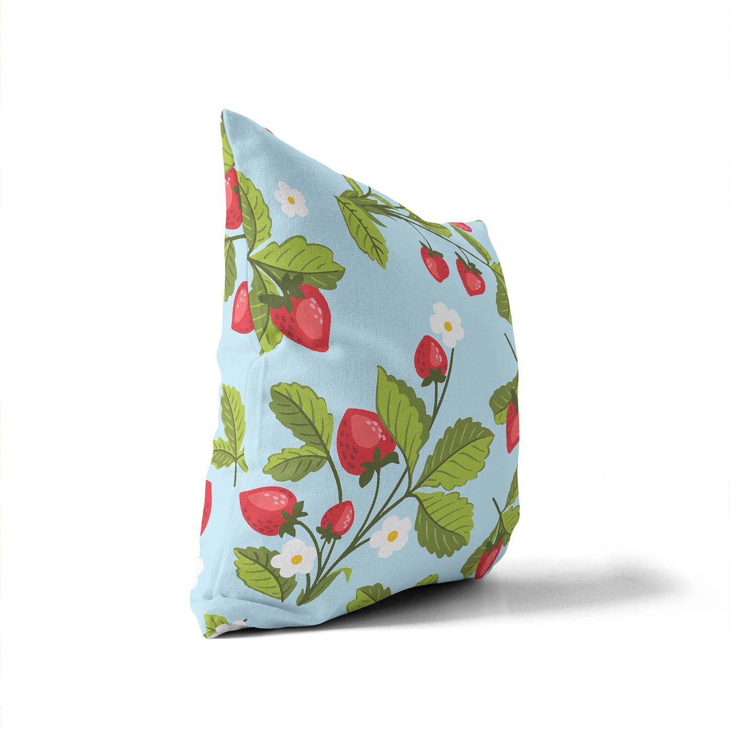 Strawberries Outdoor Pillow