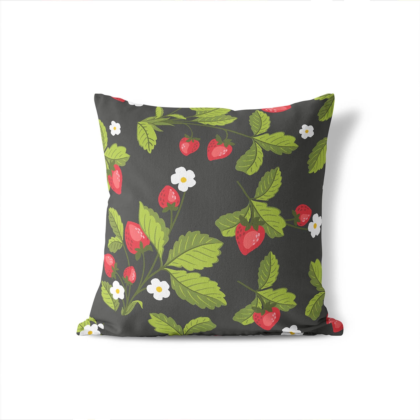 Strawberries Outdoor Pillow