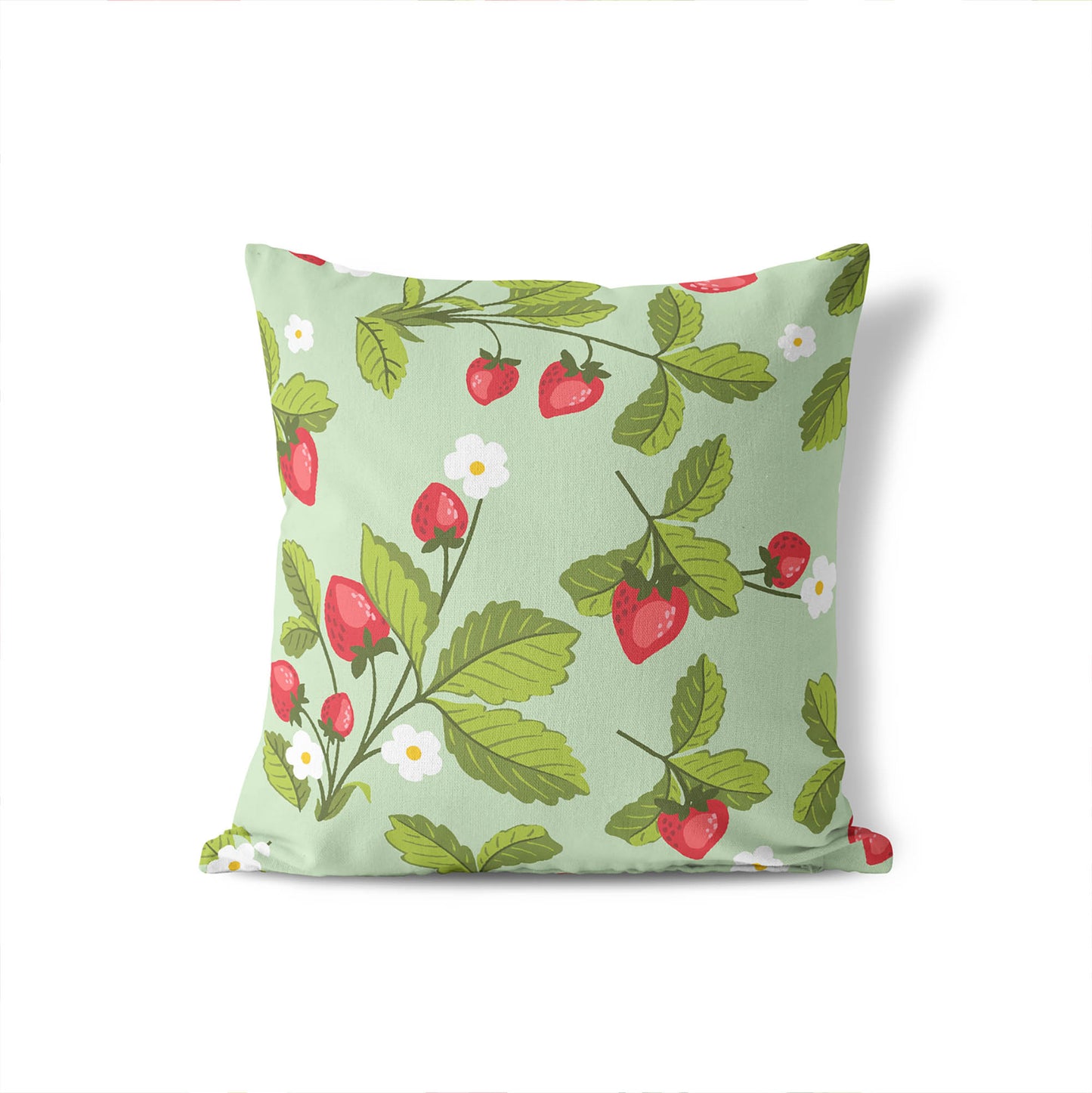 Strawberries Outdoor Pillow