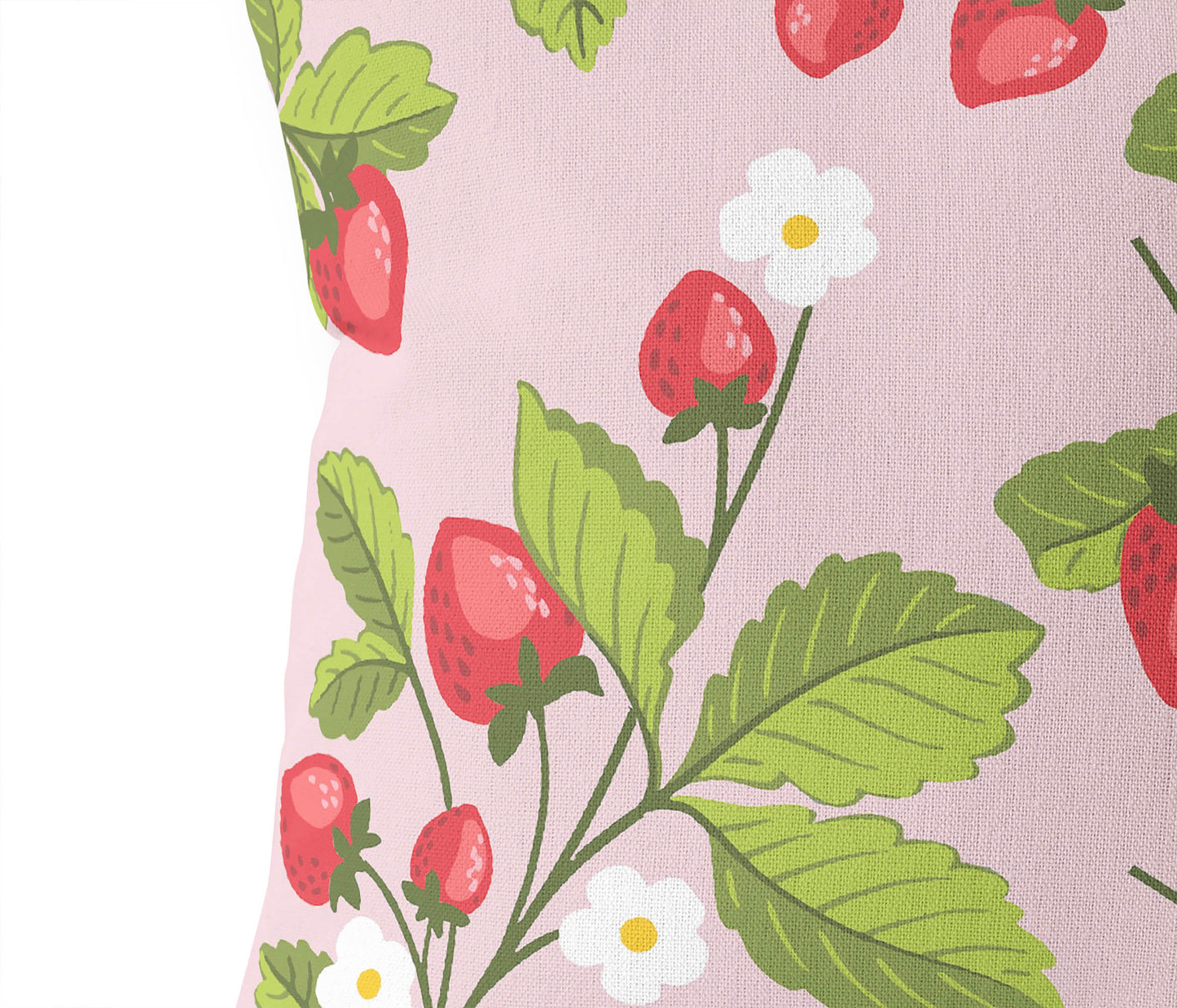 Strawberries Outdoor Pillow