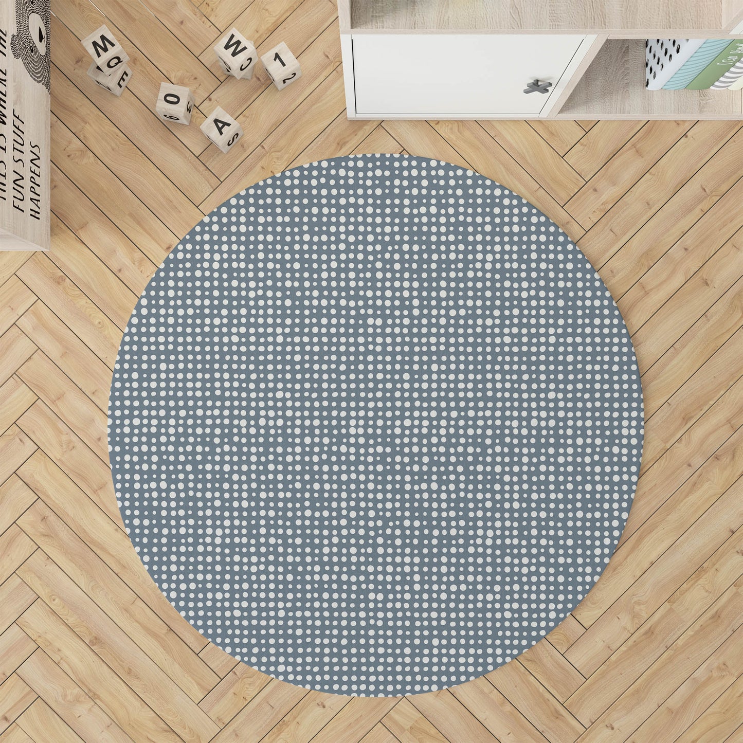 Assorted Dots Kids Play Mat