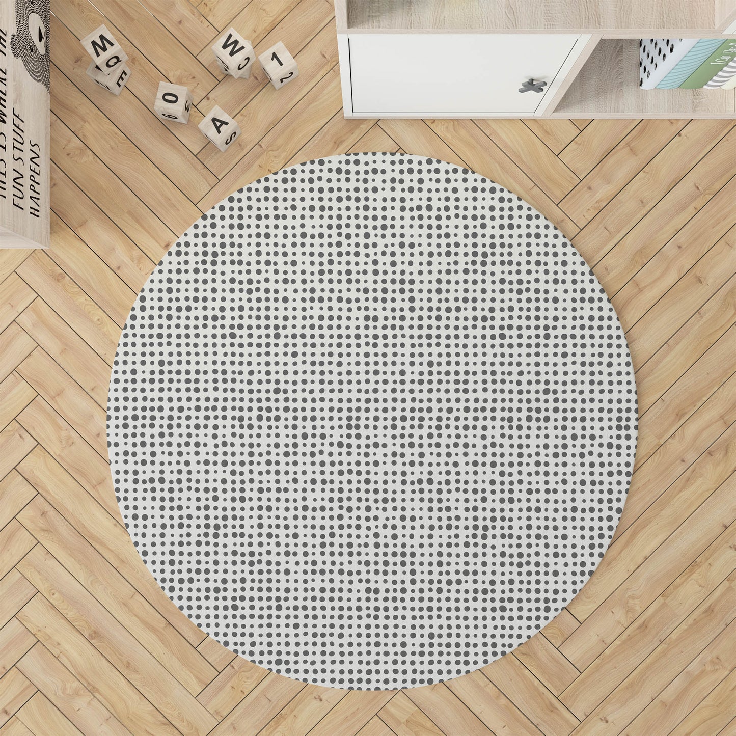 Assorted Dots Kids Play Mat