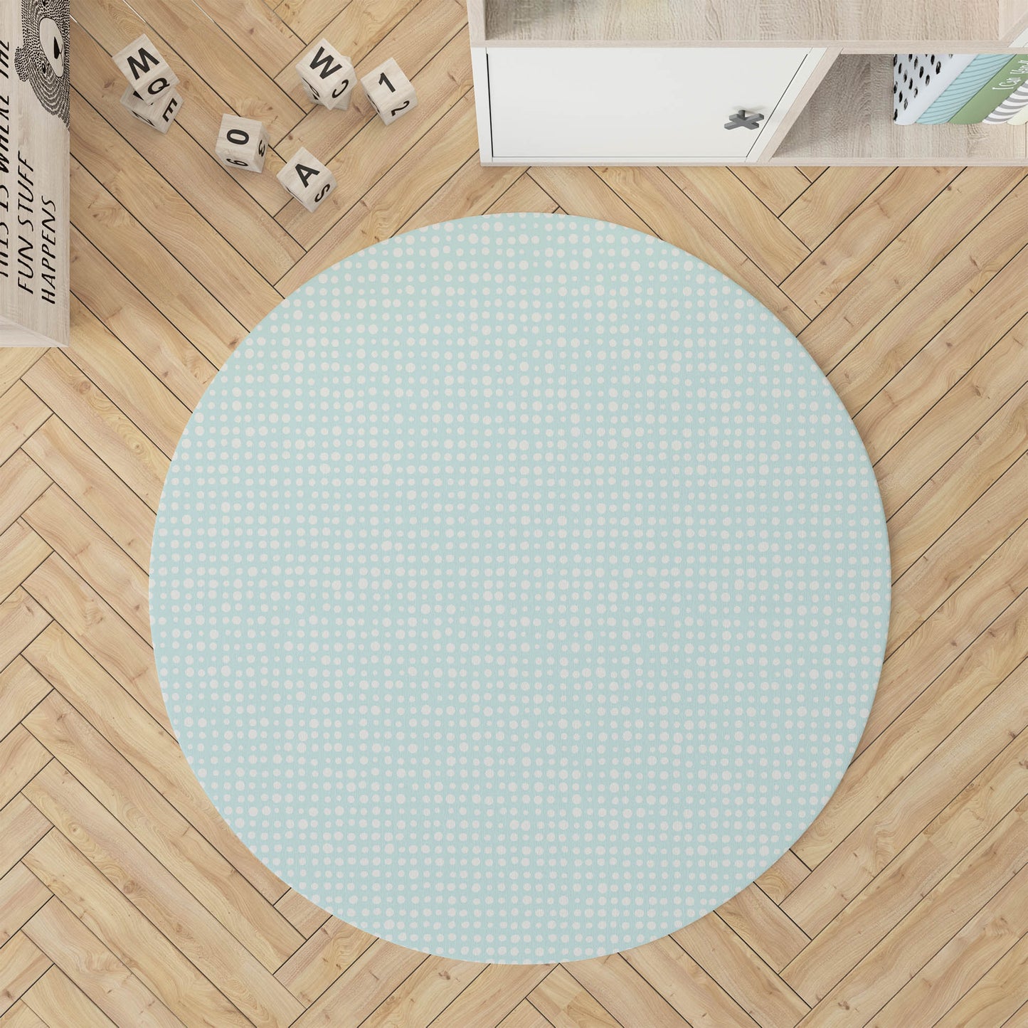 Assorted Dots Kids Play Mat