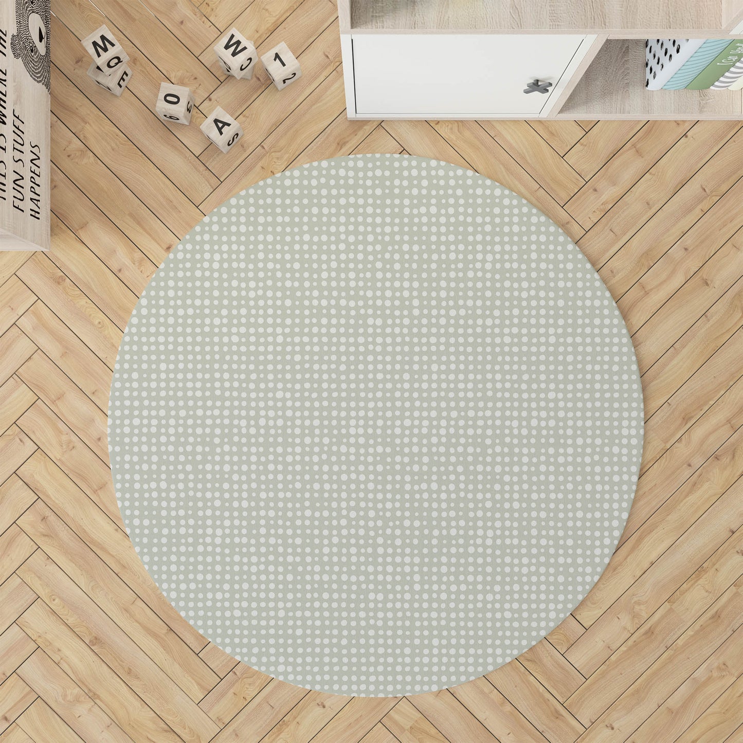 Assorted Dots Kids Play Mat
