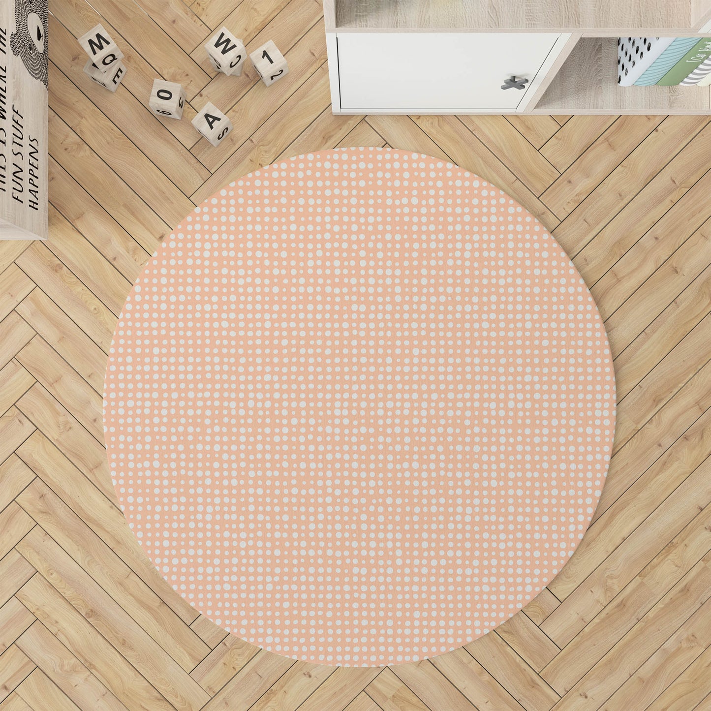 Assorted Dots Kids Play Mat
