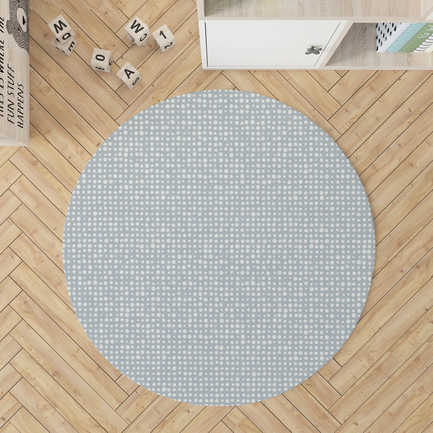 Assorted Dots Kids Play Mat