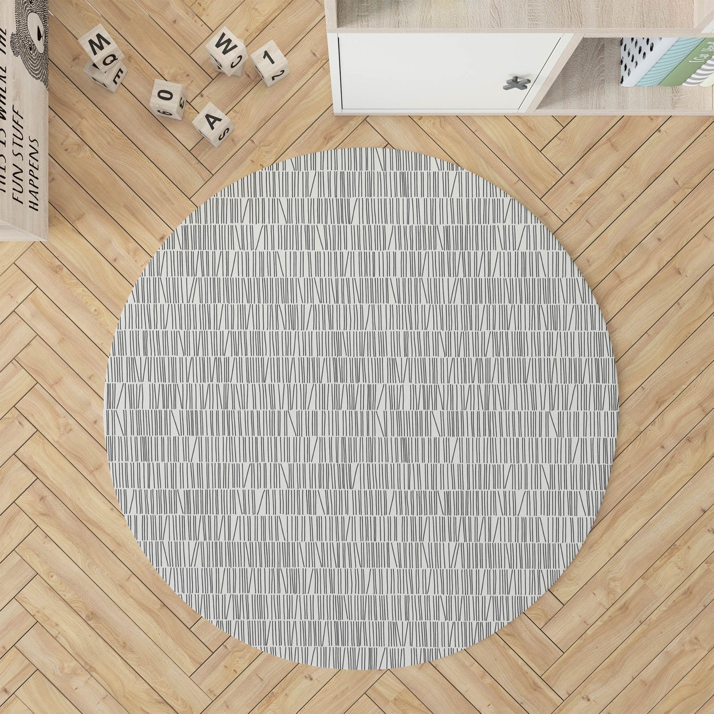 Bookcase Kids Play Mat