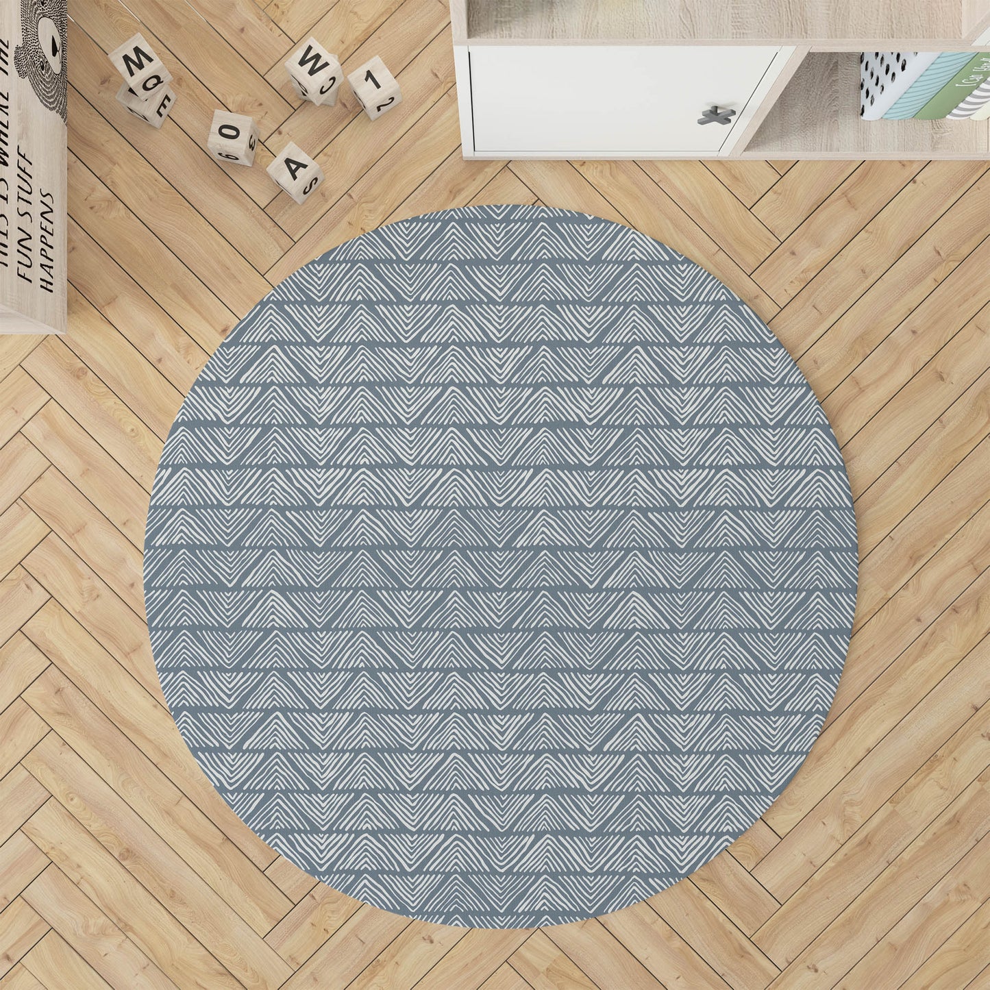 Chev Wave Stripe Kids Play Mat