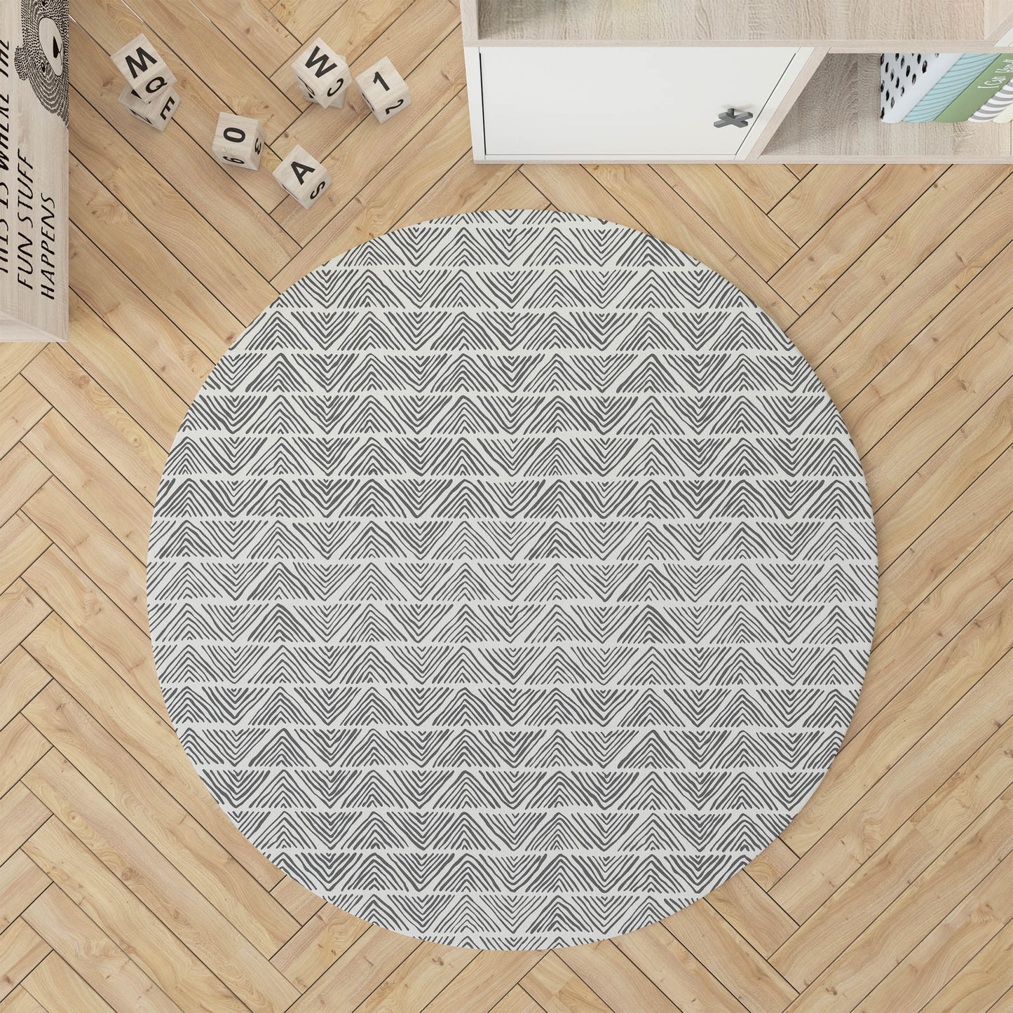 Chev Wave Stripe Kids Play Mat