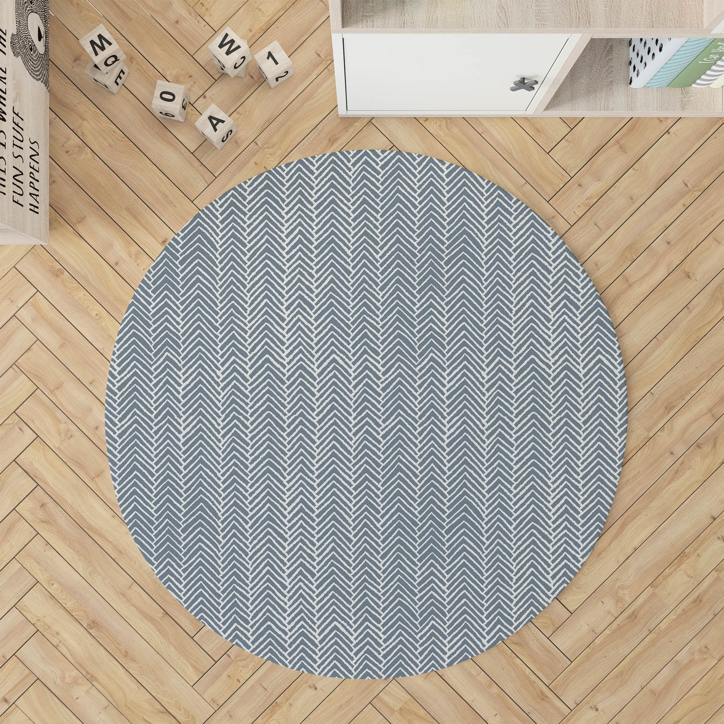 Chevron Block Kids Play Mat